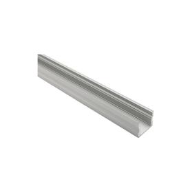DA900043  2m Anodized Silver Aluminium Profile 17 x 15mm